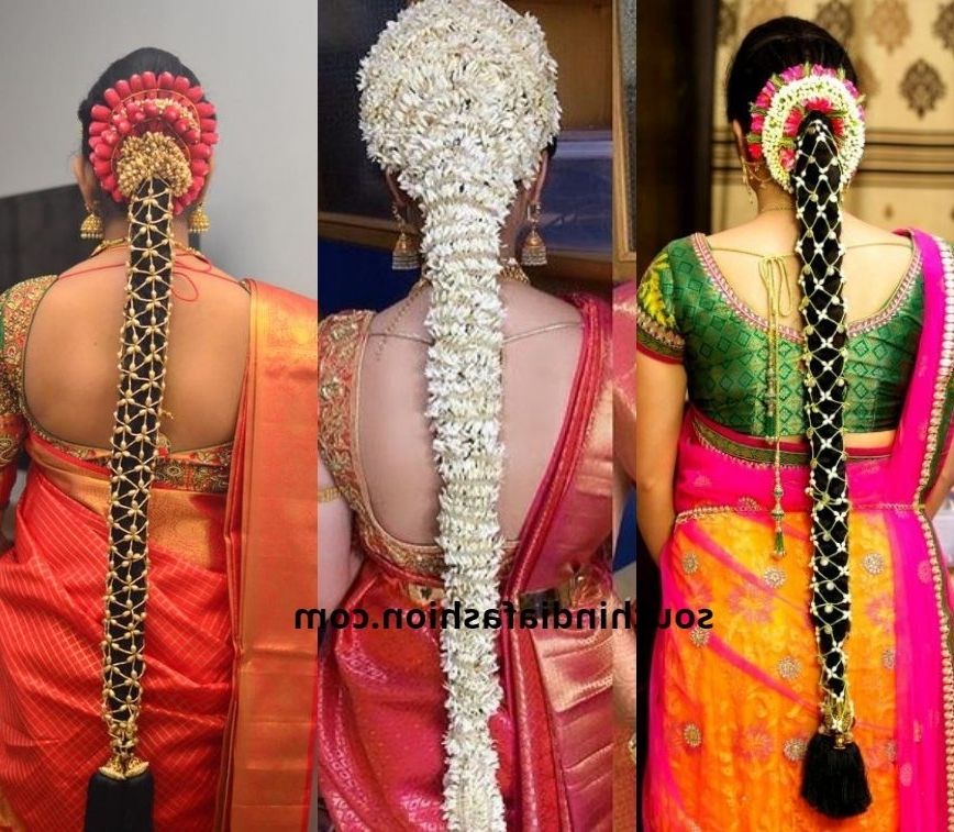 40 Trending South Indian Bridal Hairstyles With South Indian Wedding Hairstyles (View 7 of 15)