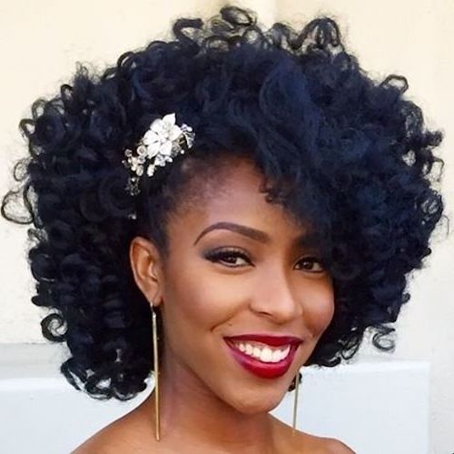41 Wedding Hairstyles For Black Women To Drool Over 2018 For Wedding Hairstyles For Black Hair (View 14 of 15)