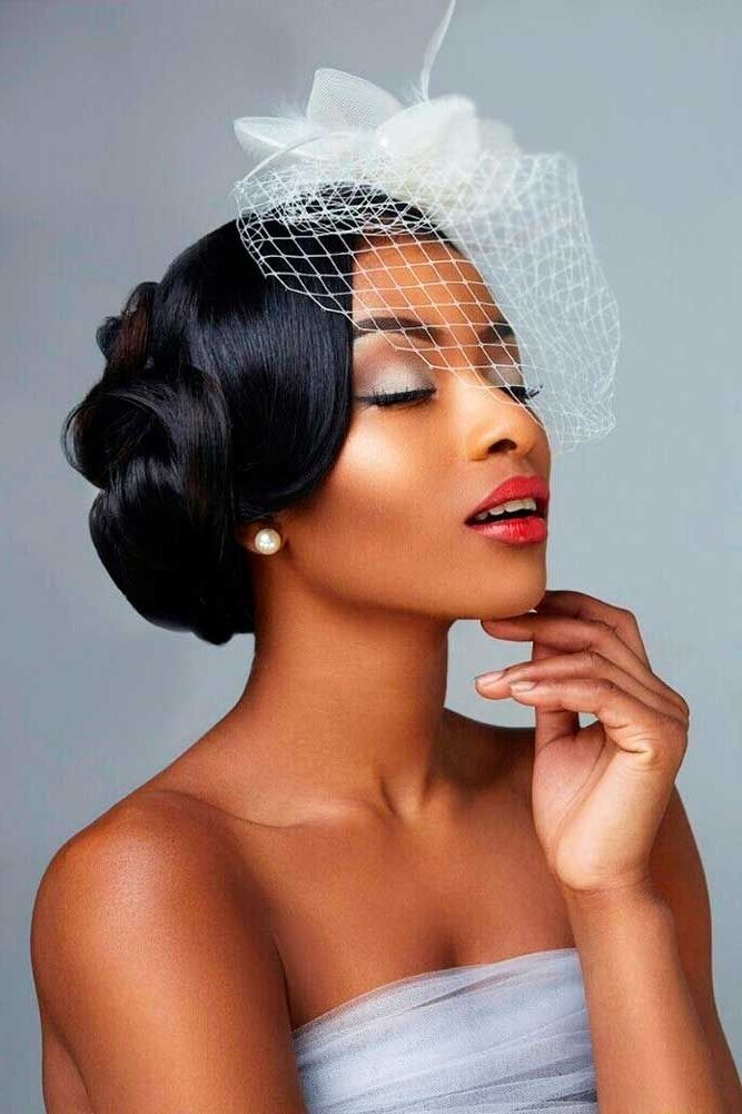 42 Black Women Wedding Hairstyles | Pinterest | Black Women, Wedding Pertaining To Wedding Hairstyles For Black Women (Photo 3 of 15)