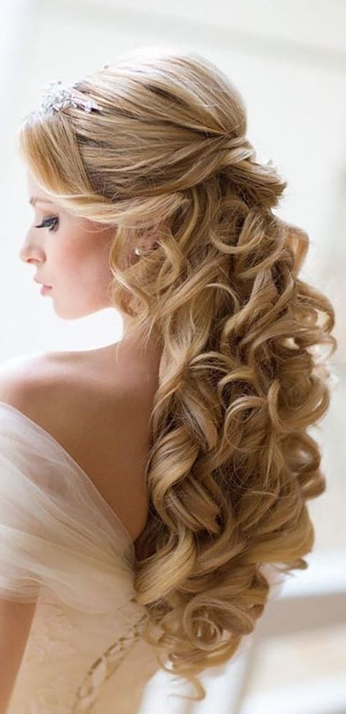48 Our Favorite Wedding Hairstyles For Long Hair | Pinterest For Wedding Hairstyles For Long Hair (Photo 1 of 16)