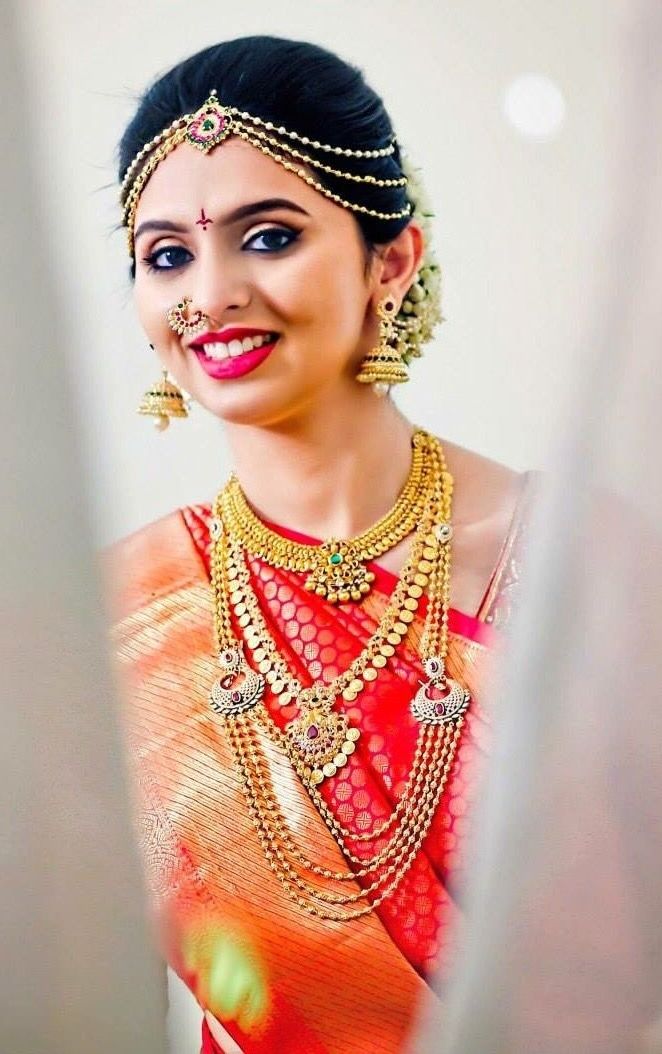 490 Best South Indian Brides Images On Pinterest | South Indian Inside South Indian Tamil Bridal Wedding Hairstyles (View 1 of 15)