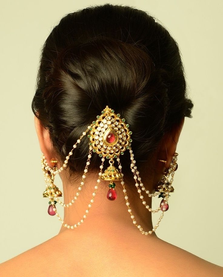 55 Best Hair Accessory For Indian Wedding Images On Pinterest | Hair Throughout Wedding Juda Hairstyles (View 14 of 15)