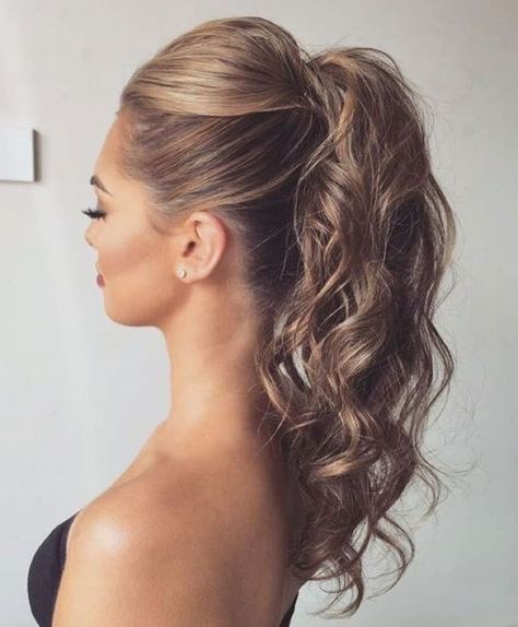 599 Best Bouffant Hair Hairstyles Images On Pinterest | Hair Dos Pertaining To Bouffant Quiff Ponytail Wedding Hairstyles (View 10 of 15)