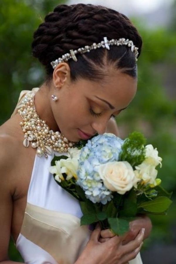 70 Steal Worthy Long And Short Weddings Hairstyles Inside Wedding Hairstyles For Short Natural Hair (View 13 of 15)