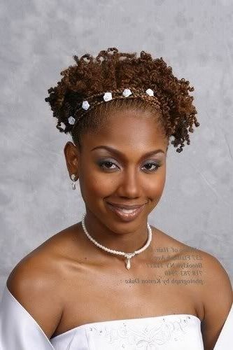 84 Best Wedding Hairstyles For Natural Hair Images On Pinterest Intended For Wedding Hairstyles For Natural African American Hair (Photo 13 of 15)
