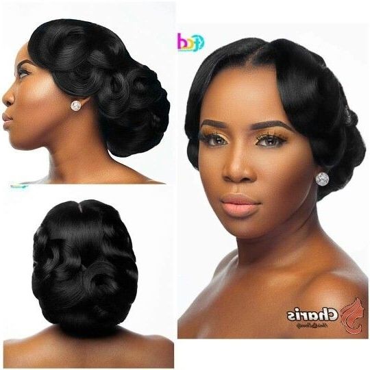 African American Wedding Hair Style | Zambian Weddings & Kitchen Intended For Wedding Hairstyles With Braids For Black Bridesmaids (View 11 of 15)
