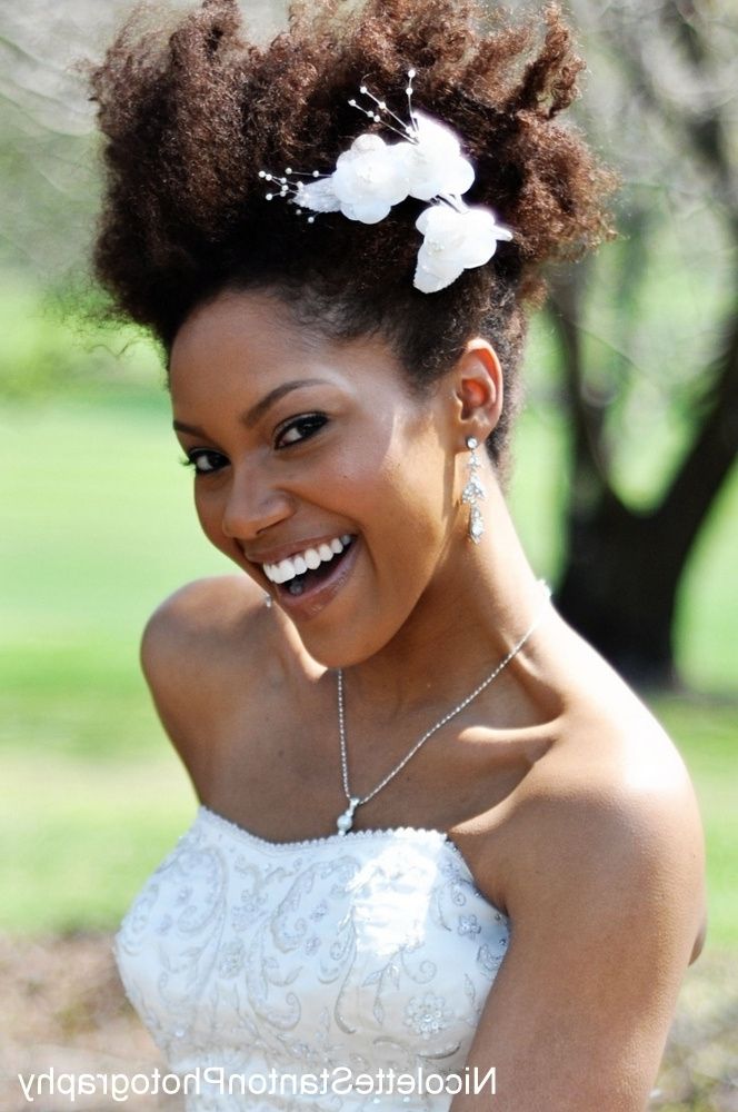 African Hairstyle For Wedding African American Wedding Hairstyles For Bridal Hairstyles For Short African Hair (View 6 of 15)