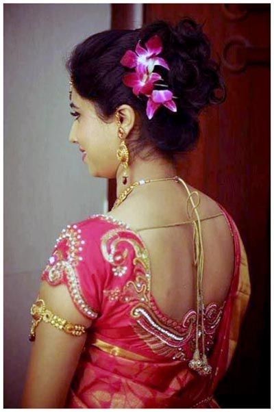 Awesome The Best Models Of Hairstyles For Indian Wedding Reception Intended For Wedding Reception Hairstyles (View 8 of 15)