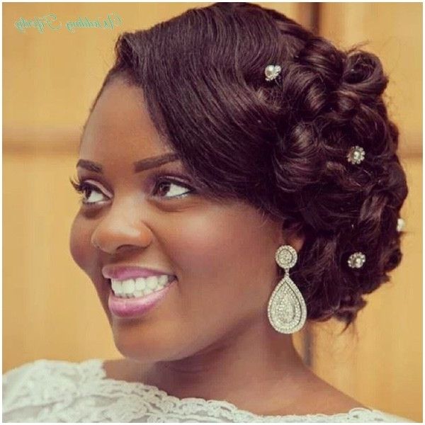 Beautiful Bridal Hair And Makeup Inspiration Within Nigerian Wedding Hairstyles For Bridesmaids (View 2 of 15)