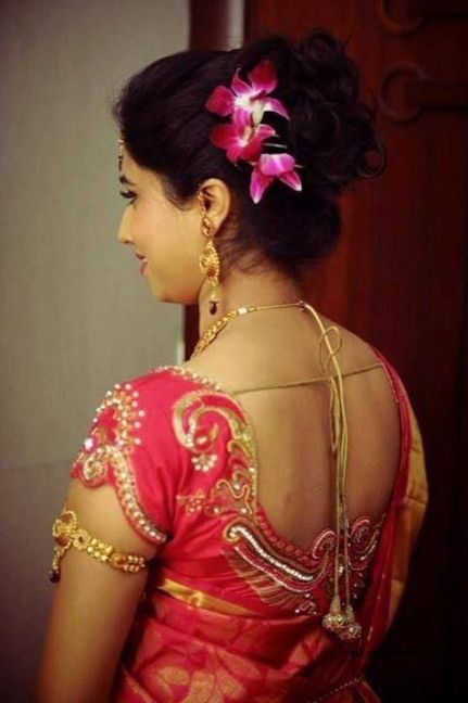 Best Of Hairstyle For Indian Wedding Ceremony 2018 – Csdathletics Intended For Wedding Reception Hairstyles For Indian Bride (View 2 of 15)