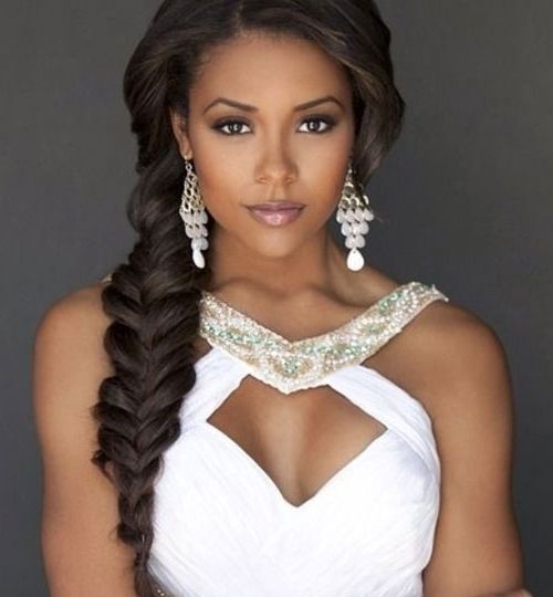 Black Bridal Hairstyles For Long Hair 5 | African American Pertaining To Wedding Hairstyles For Long Hair African American (View 4 of 15)