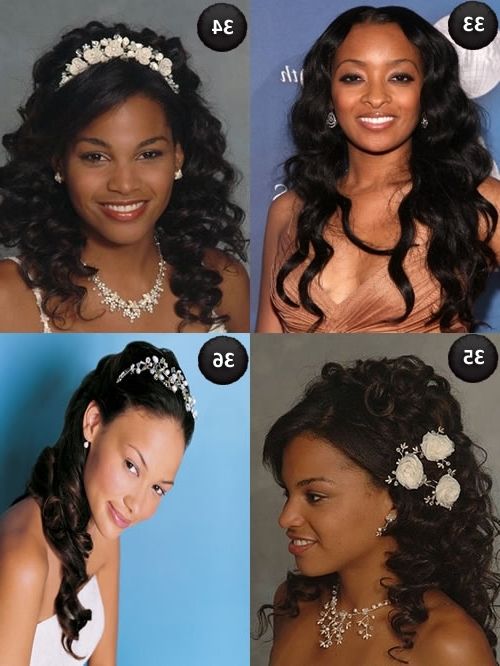Black Hairstyles For Wedding Bridesmaid – The Newest Hairstyles Inside Wedding Hairstyles For African American Bridesmaids (View 4 of 15)