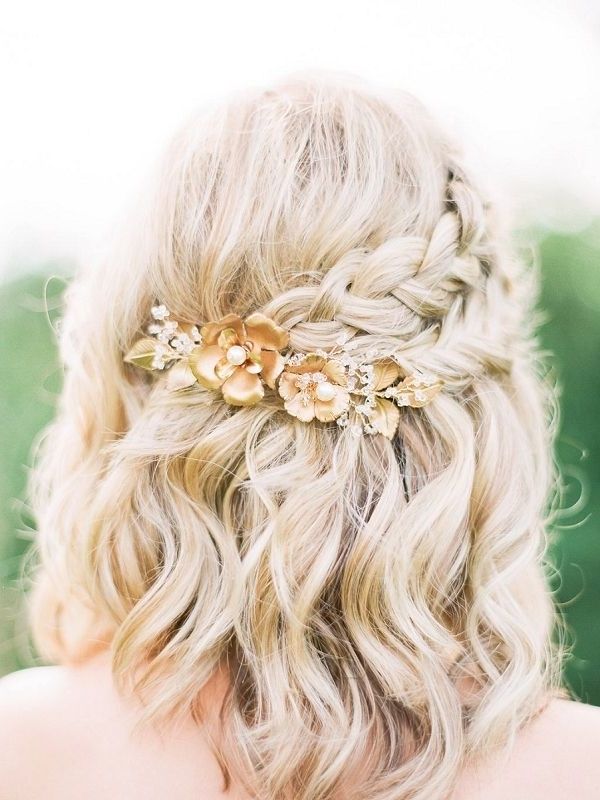 Breathtaking 36 Beautiful Wedding Hairstyles For Short Hair Intended For Short Wedding Hairstyles For Bridesmaids (View 7 of 15)