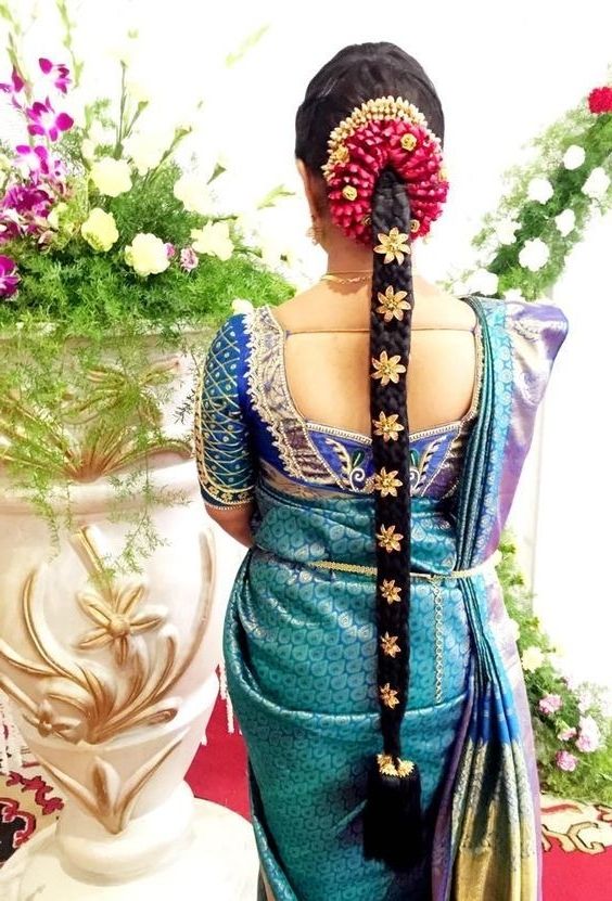 Bridal Hairstyle | Poojadai | Veni | Bridal Inspiration | Dolls Inside South Indian Wedding Hairstyles (View 4 of 15)