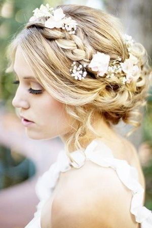 Brides Of Adelaide Magazine – Secret Garden Wedding – Hair Inside Garden Wedding Hairstyles For Bridesmaids (View 1 of 15)