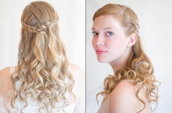 Bridesmaids Hairstyles For Long Hair Tutorials | Medium Hair Styles Intended For Simple Wedding Hairstyles For Bridesmaids (View 3 of 15)