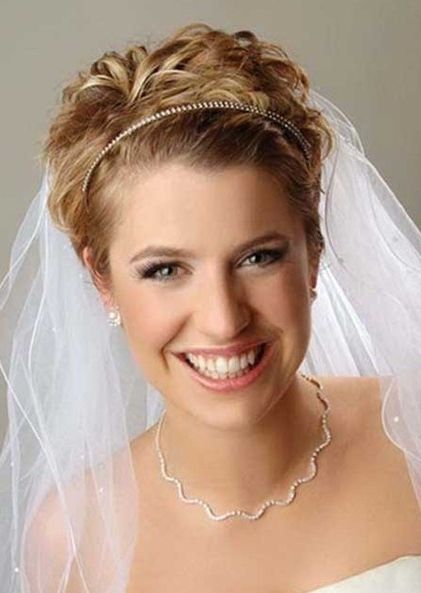 Classic Wedding Hairstyles For Short Hair – Popular Haircuts Pertaining To Classic Wedding Hairstyles For Short Hair (View 1 of 15)