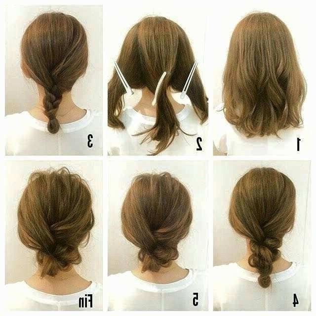 Easy Wedding Hairstyles For Short Hair Elegant 18 Quick And Simple Regarding Quick Wedding Hairstyles (View 13 of 15)