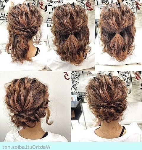 Got Curly Hair And Don't Know How To Style Them? Having Curls Is So For Easy Wedding Hairstyles For Long Curly Hair (View 2 of 15)