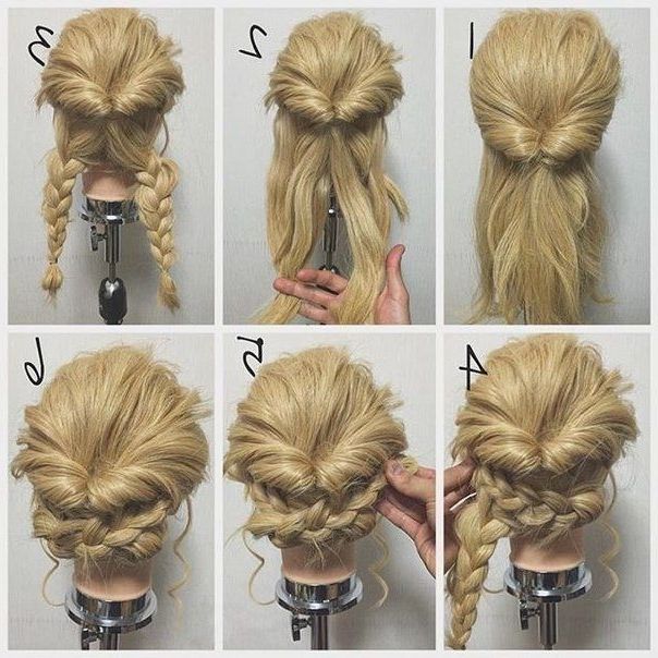 Ideas And Decor | Pinterest | Updo, Hair Style And Haircuts For Cute Easy Wedding Hairstyles For Long Hair (View 4 of 15)
