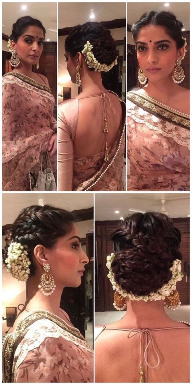 Indian Wedding Hairstyle Medium Length Hair 3 Indian Hairstyles Inside Indian Bridal Hairstyles For Shoulder Length Hair (View 10 of 15)