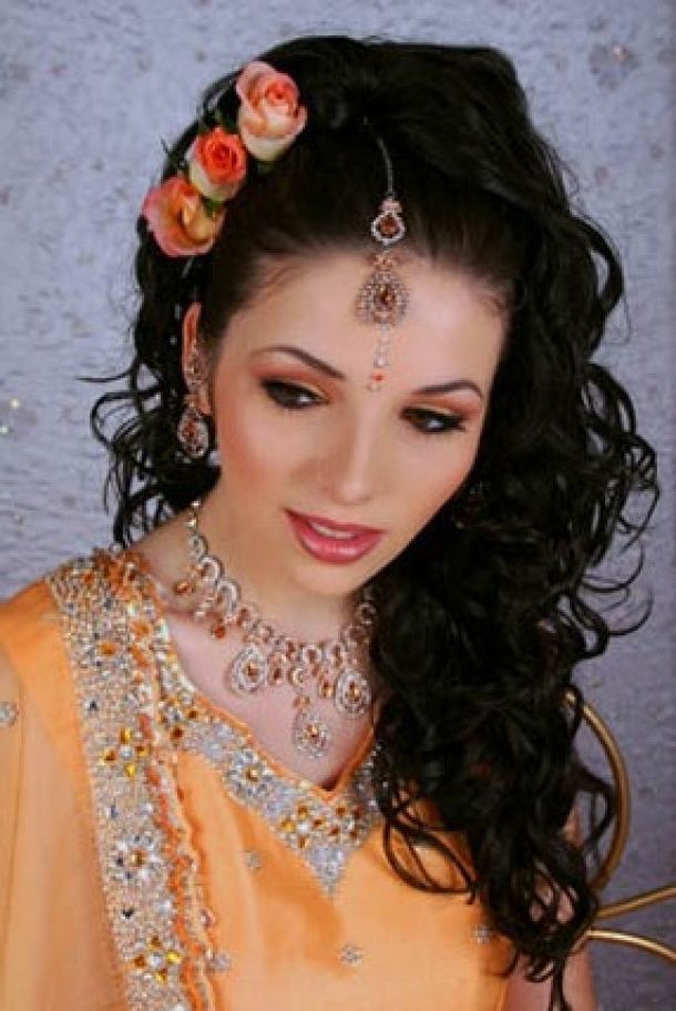 Indian Wedding Hairstyles1 | Trendy Hairstyles For Indian Wedding Hairstyles For Short Curly Hair (View 1 of 15)