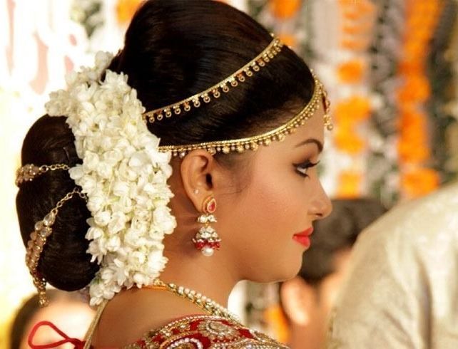 Indian Wedding Reception Hairstyles – Wedding Ideas Throughout Wedding Reception Hairstyles (View 2 of 15)