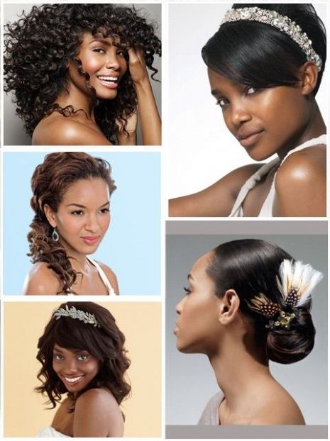 Inspirational Wedding Hairstyles For African American Inside Wedding Hairstyles For African American Bridesmaids (View 3 of 15)
