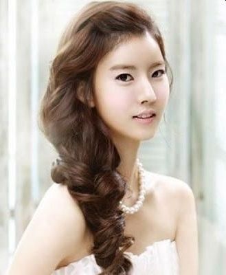 Korean Bridal Wedding Hairstyle – Korean Hairstyle Trend Intended For Korean Wedding Hairstyles For Long Hair (View 6 of 15)