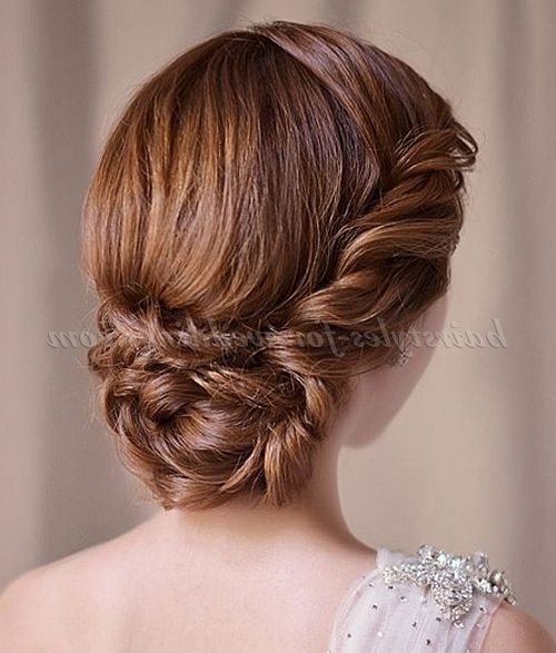 Low Bun Wedding Hairstyles – Low Bun Wedding Hairstyle | Hairstyles With Regard To Chignon Wedding Hairstyles For Long Hair (View 4 of 15)