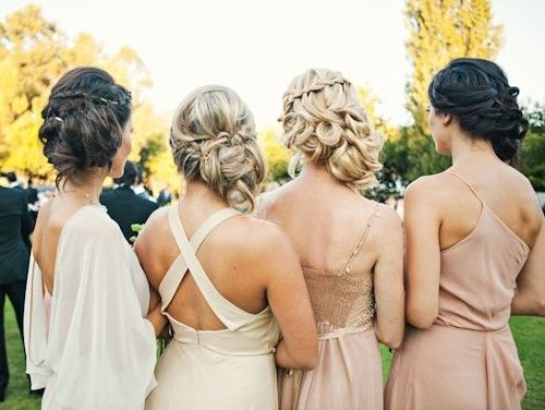 Malibu Wedding A Midsummer Night's Dream – Joy Marie Photography For Outdoor Wedding Hairstyles For Bridesmaids (View 2 of 15)