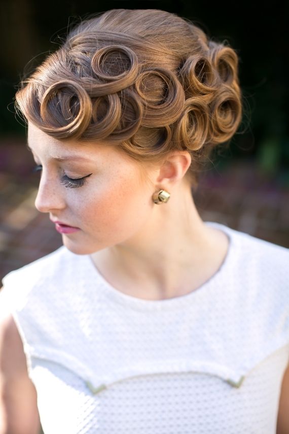 Pin Curl Wedding Hairstyles – Hairstyle For Women & Man With Regard To Pin Curls Wedding Hairstyles (View 1 of 15)