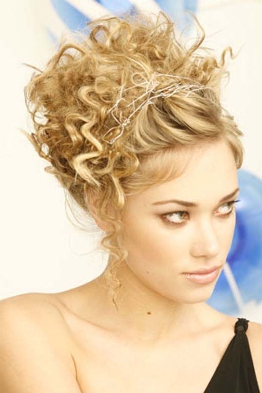 Short Curly Wedding Hairstyles | Short Hairstyles For Women 2015 Pertaining To Wedding Hairstyles For Short Curly Hair (View 14 of 15)