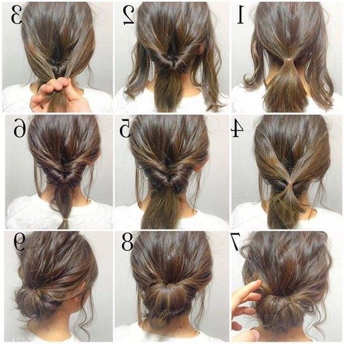 Simple Wedding Hairstyles Best Photos | Pinterest | Simple Wedding Inside Easy Bridesmaid Hairstyles For Short Hair (View 1 of 15)