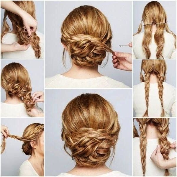 Simple Wedding Hairstyles For Long Hair Best 25 Simple Wedding Updo Intended For Diy Wedding Hairstyles (View 13 of 15)