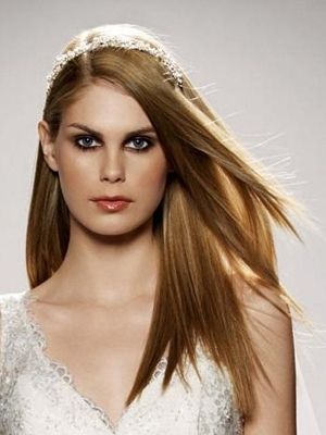 Stunning Straight Hairstyles For Wedding Images – Styles & Ideas Intended For Wedding Hairstyles For Straight Hair (View 15 of 15)
