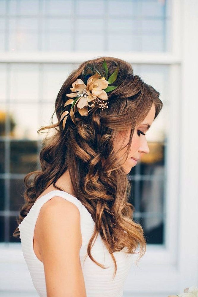 Trubridal Wedding Blog | Long Hair Archives – Trubridal Wedding Blog For Wedding Hairstyles For Long Hair Down With Flowers (View 5 of 15)