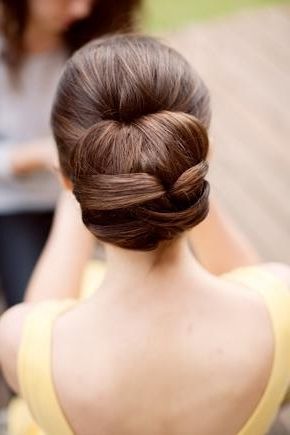 Updo Hair Model – Beautiful Straight Wedding Hair Updo #2048177 With Regard To Wedding Updos For Long Straight Hair (View 4 of 15)