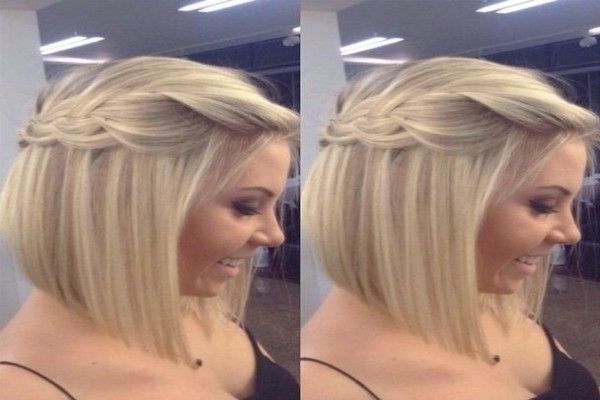 Updo Hairstyles For Shoulder Length Straight Hair Wedding .. For Wedding Hairstyles For Shoulder Length Straight Hair (Photo 12 of 15)