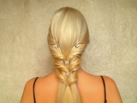 Valentine's Day, Prom, Wedding Hairstyle For Long Straight Hair Inside Wedding Hairstyles For Straight Hair (View 8 of 15)