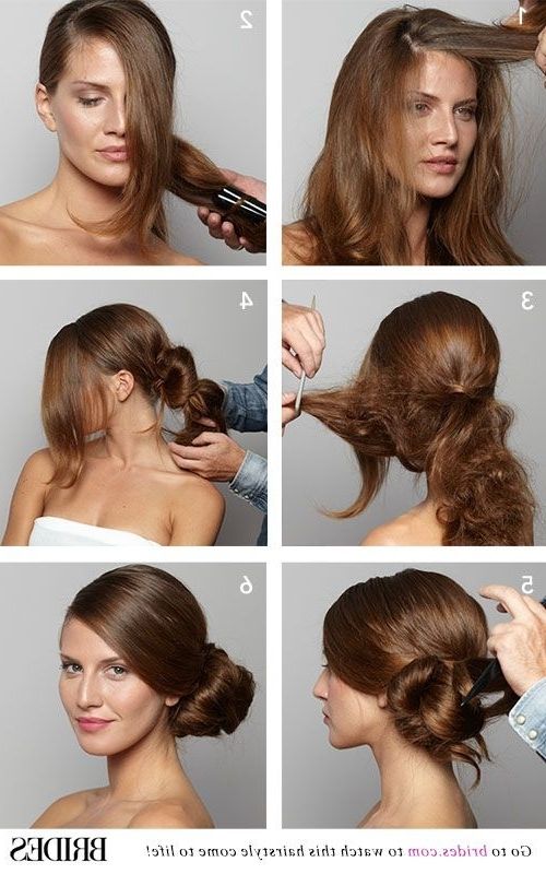 Wedding Hairstyle 101: How To Diy A Side Bun #2167663 – Weddbook With Regard To Wedding Hairstyles For Long Hair With Side Bun (View 14 of 15)