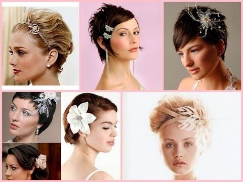 Wedding Hairstyle For Short Hair – 30 Best Ideas – Youtube With Short Wedding Hairstyles (View 6 of 15)