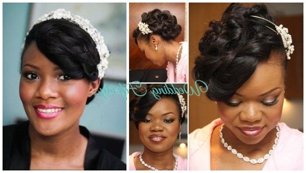 Wedding Hairstyle Ideas For The Nigerian Bride For Nigerian Wedding Hairstyles For Bridesmaids (View 14 of 15)