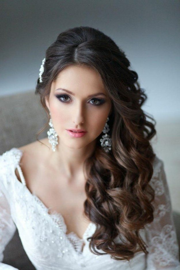 Wedding Hairstyle Side Swept Hairstyles For Long Hair Hairstyles New Inside Wedding Hairstyles For Long Hair To The Side (View 9 of 15)