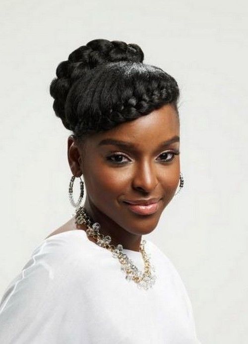 Wedding Hairstyles For Black Women That Will Turn Heads For Bridesmaid Hairstyles For Short Black Hair (View 9 of 15)