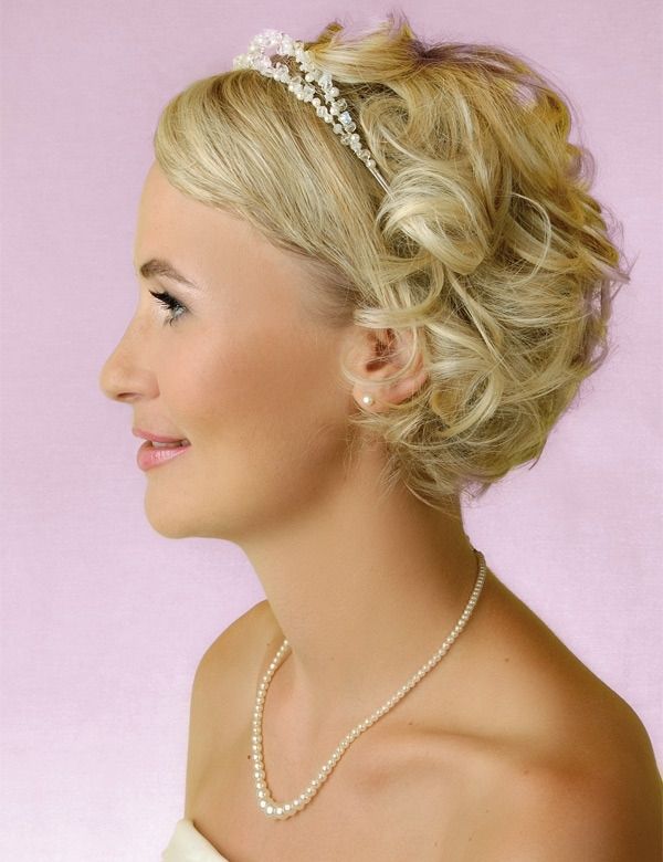 Wedding Hairstyles For Women With Short Hair – Women Hairstyles For Wedding Hairstyles For Short Curly Hair (View 10 of 15)