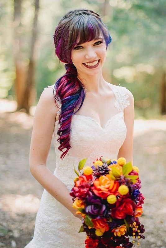 Wedding Hairstyles | Ombre Hair Color Regarding Wedding Hairstyles With Ombre (View 10 of 15)