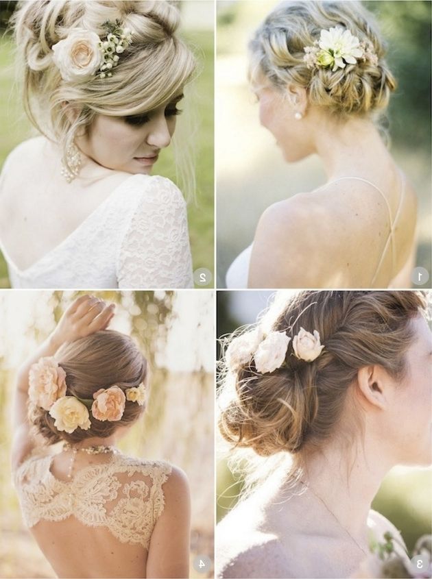 Wedding Hairstyles With Flowers | Hairstyles | Hair Photo Pertaining To Roses Wedding Hairstyles (Photo 1 of 15)