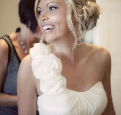 Wedding Hairstyles With One Shoulder Dress | Hairstyles Ideas For Me Throughout Wedding Hairstyles For One Shoulder Dresses (View 5 of 15)