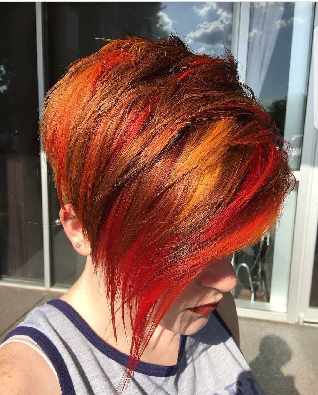 10 Beautiful Asymmetrical Short Pixie Haircuts & Hairstyles, Women Pertaining To 2018 Shaggy Pixie Haircuts In Red Hues (Photo 15 of 15)